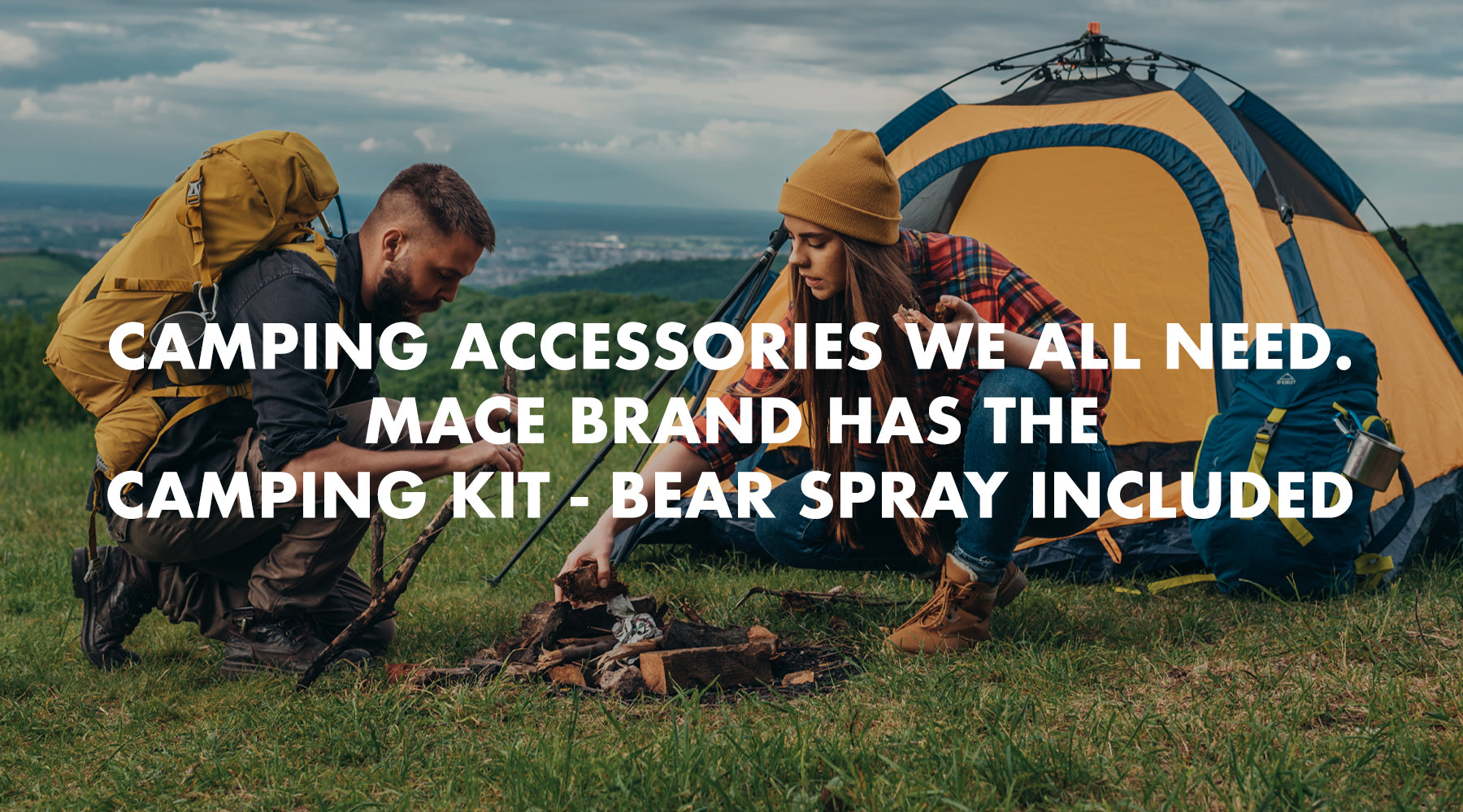 Camping Accessories We All Need - Mace Brand has the Camping Kit