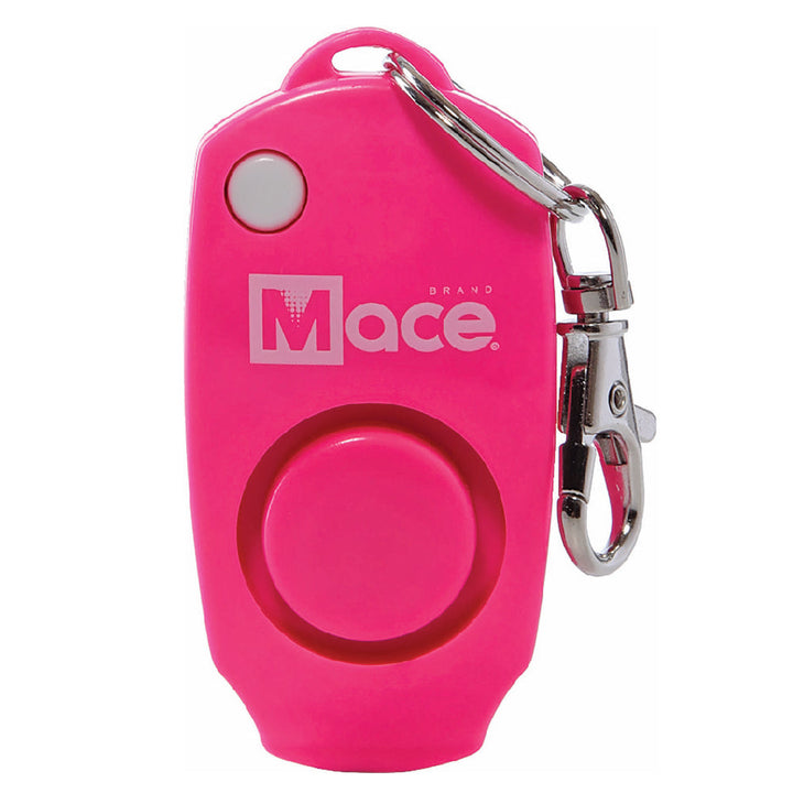 Mace personal alarm, 130 decibel, self defense keychain, ideal for school age kids- Pink