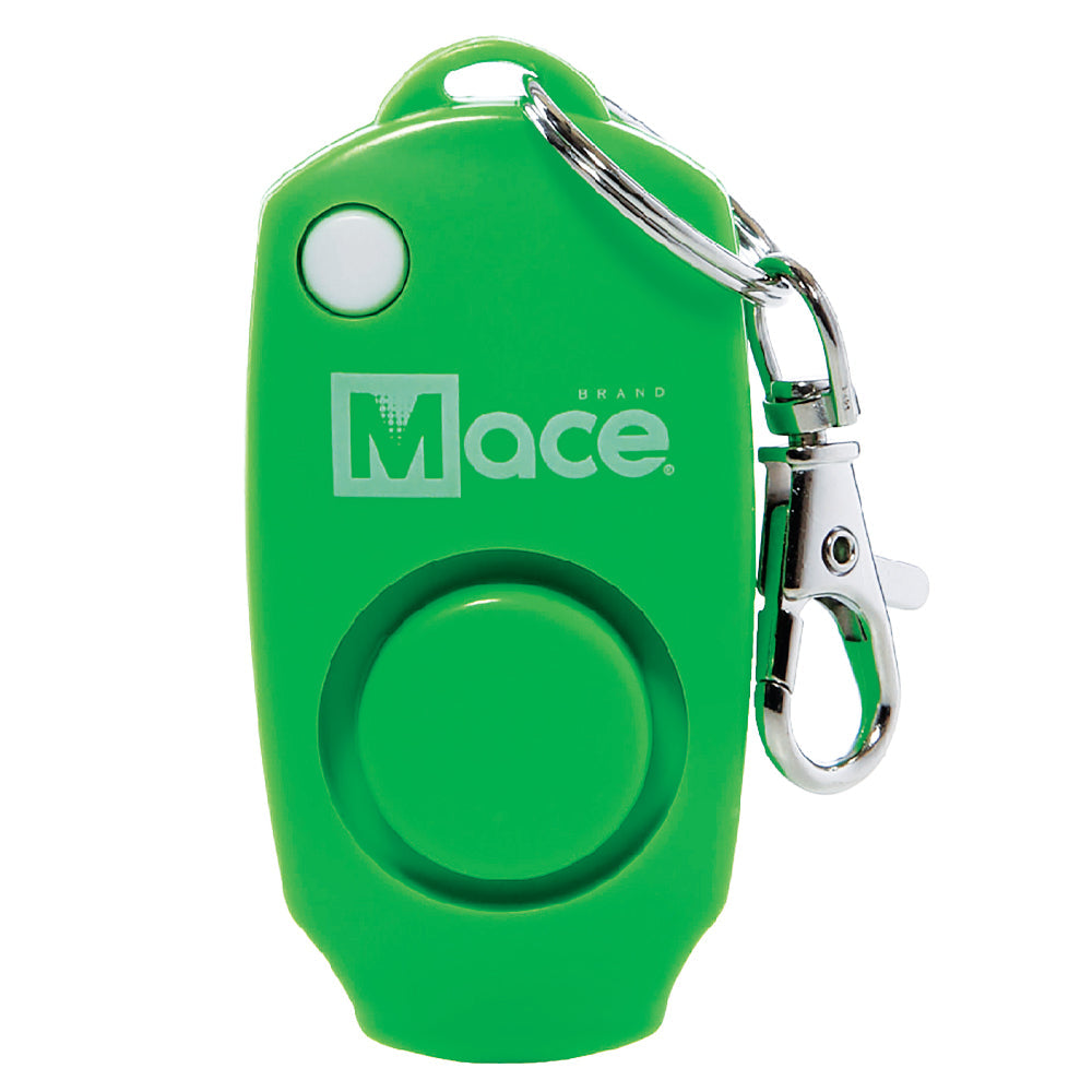 Mace personal alarm, 130 decibel, self defense keychain, ideal for school age kids-Yellow, Green, Black