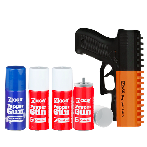MACE Brand Pepper Gun 2.0 - Long-Range Protection, Strong Formula,  Integrated Accessories, Safe and Easy to Use in the Pepper Spray department  at