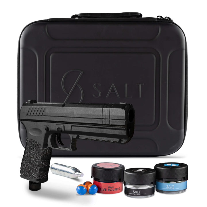 s2 Salt + Mace® Brand Pepper Launcher Kit (Black)